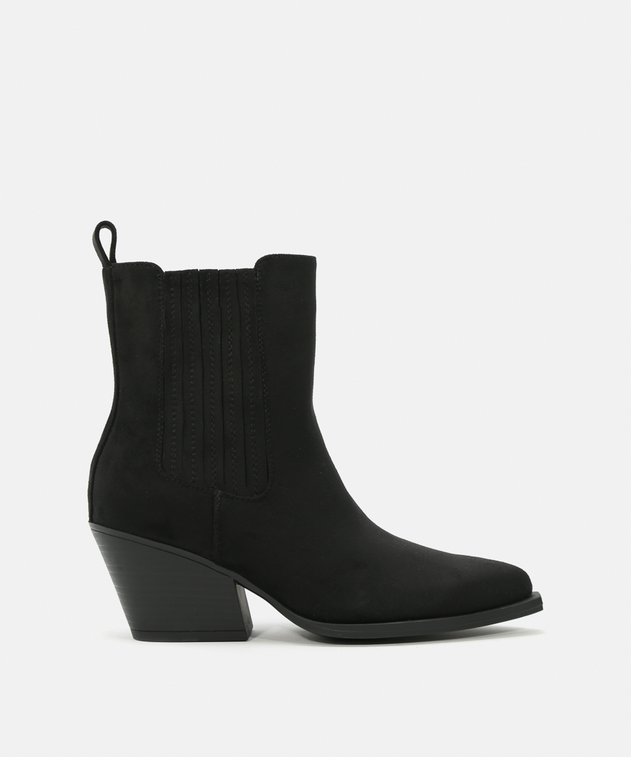 Botines tacón cowboy image number null